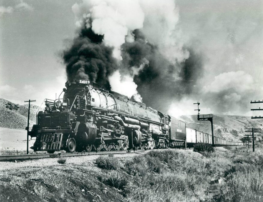 Union Pacific Big Boy 4019 steam locomotive